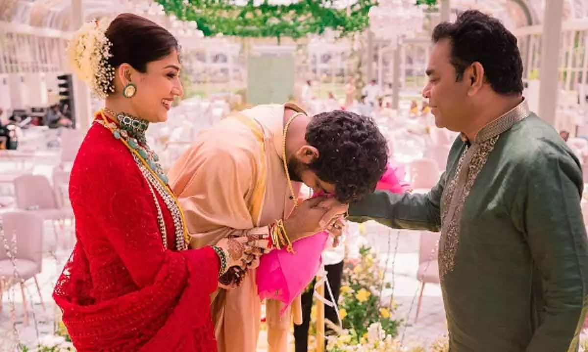 Vignesh Shivan Shares His Wedding Pics And Thanks AR Rahman For Making The Day Memorable…