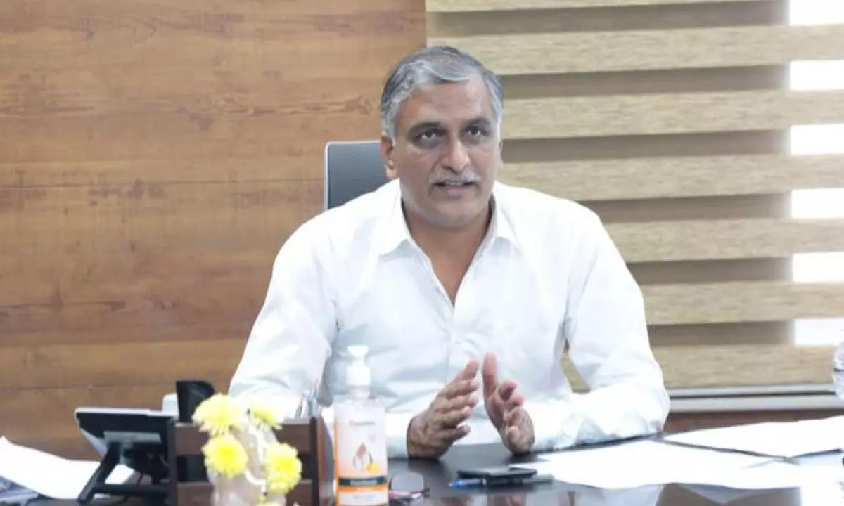 Health Minister T Harish Rao