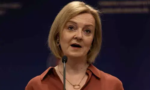 British Foreign Secretary Liz Truss
