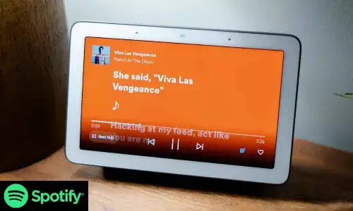 Spotify introduces real-time lyrics on Nest Hub