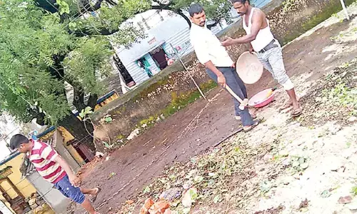 GHMC begins repair works of old library at Rajendranagar