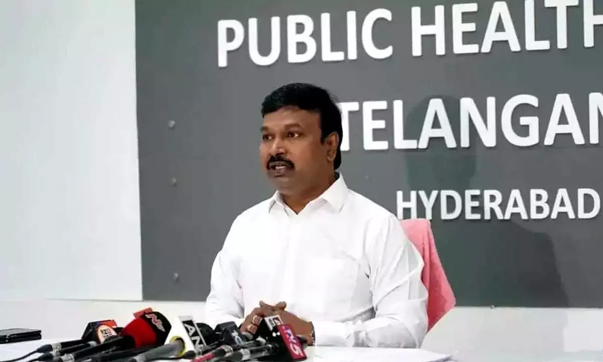 Telangana Director of Public Health Dr Srinivas Rao