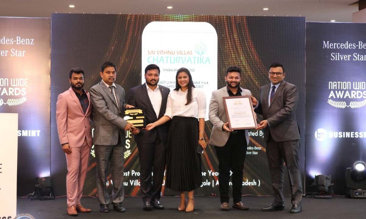 Saivishnu Villas Chaturvatika wins national award