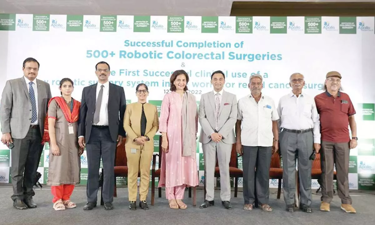 Apollo completes 500 robotic colorectal surgeries