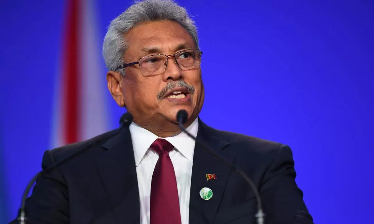 Sri Lankan president Gotabaya Rajapaksa