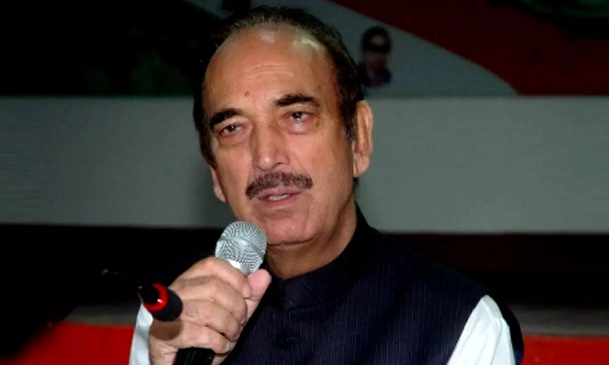 Former Leader of Opposition and J&K ex Chief Minister Ghulam Nabi Azad