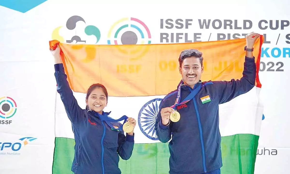 India bags second gold in Changwon Shooting World Cup