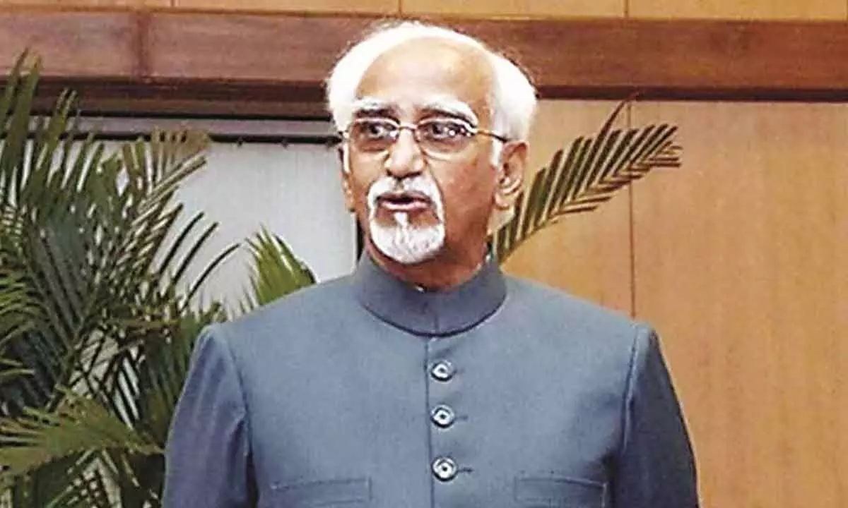 former vice president Hamid Ansari