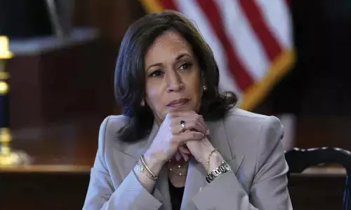 US Vice-President Kamala Harris
