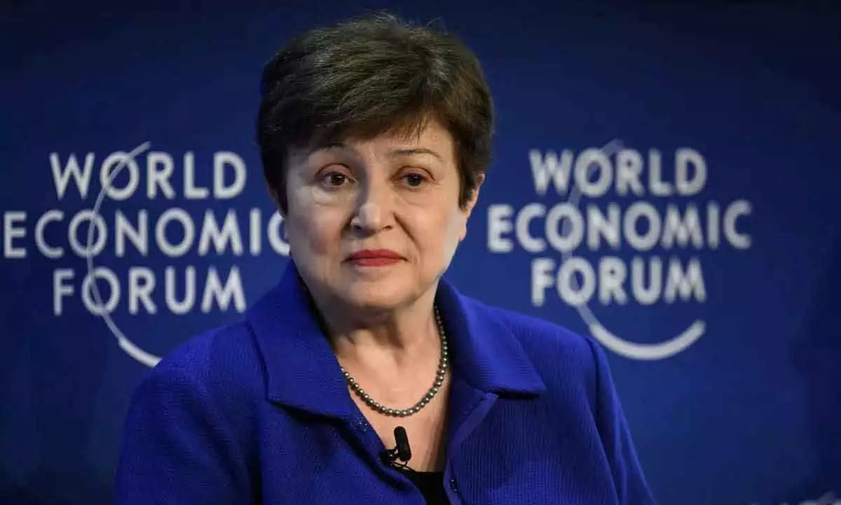 IMF would be downgrading its growth forecasts for global growth for both 2022 and 2023 later this month, said Kristalina Georgieva, chair and managing director,IMF, which in April warned that its forecast of 3.6% was likely to be revised downwards