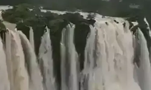 Jog Falls in Karnataka is one of the most picturesque places, especially in the monsoon.