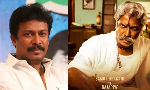 Samuthirakani Is Introduced As MLA Rajappa From Nithiins Macherla Niyojakavargam…