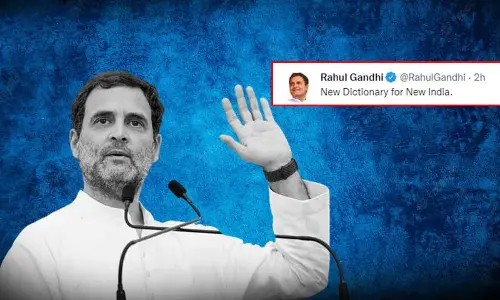 New dictionary for new India: Rahul Gandhi