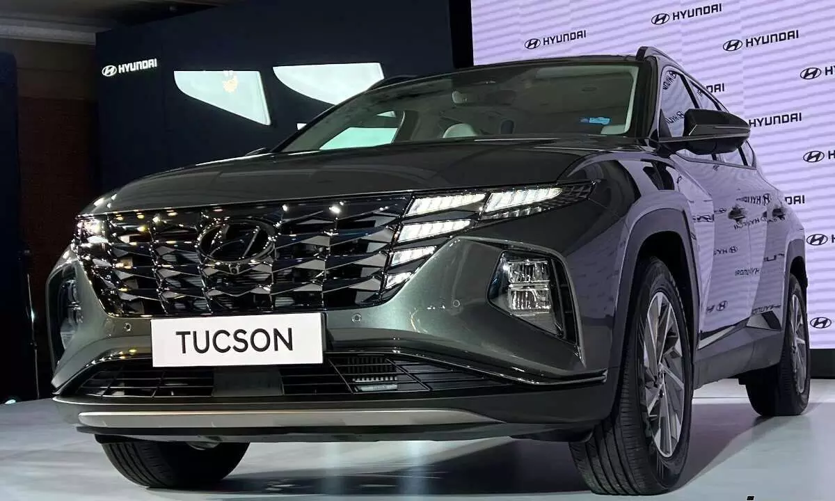 India gets the Tucson LWD with Hyundai Smart sense; it would be sold with petrol as well as diesel powertrain options.