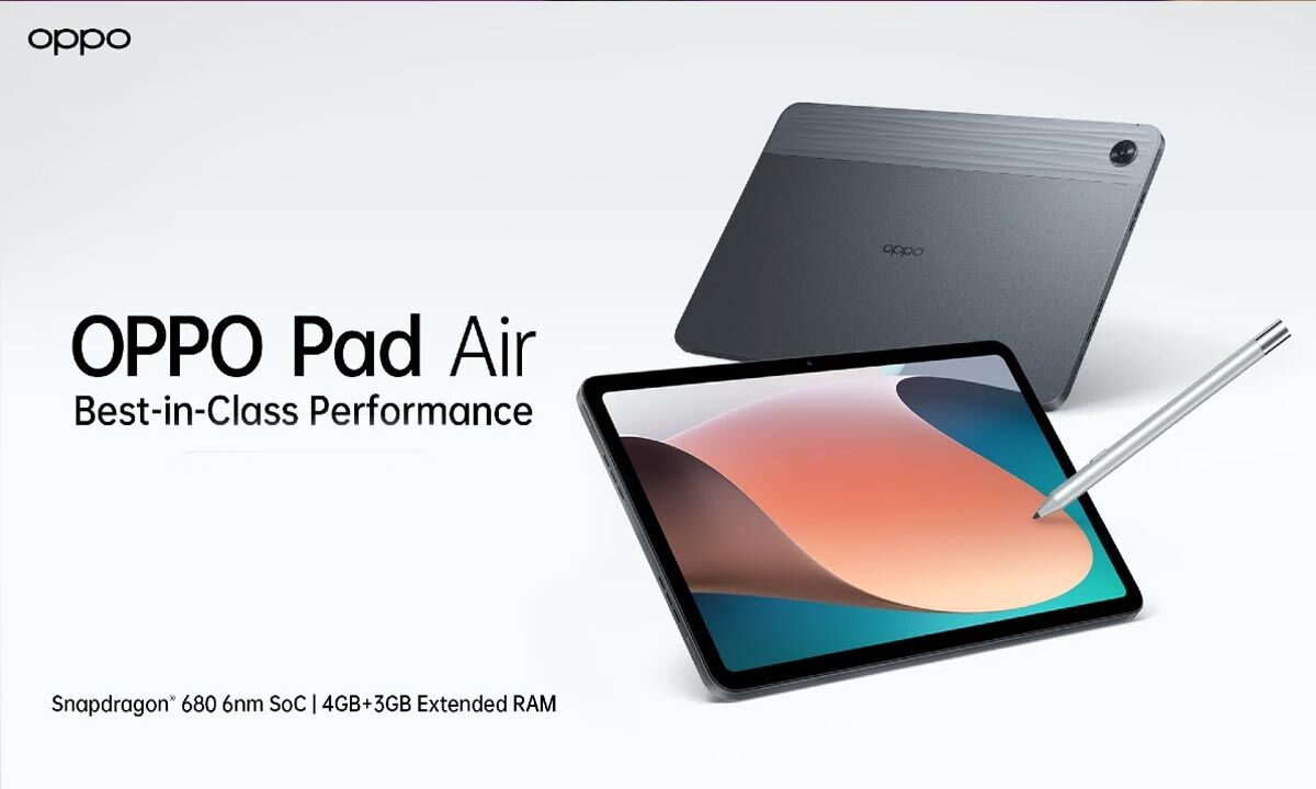 Oppo to release its first tablet 'Oppo Pad Air' in India Find details