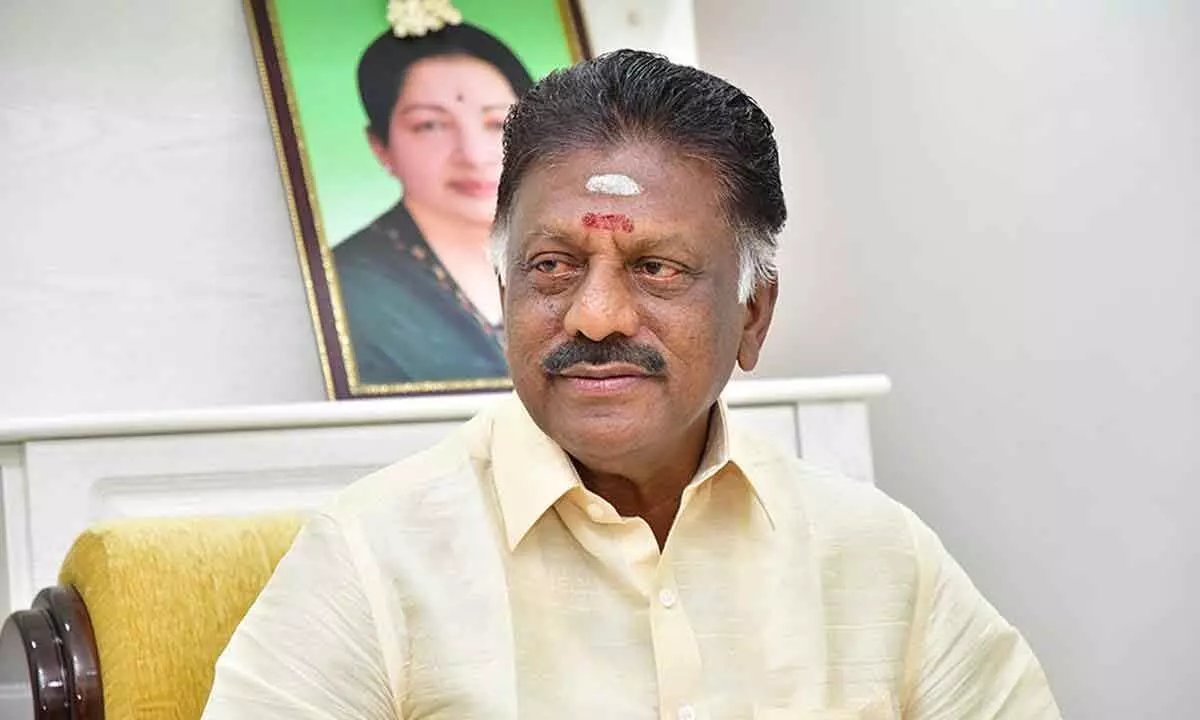 Former Chief Minister of Tamil Nadu O. Panneerselvam