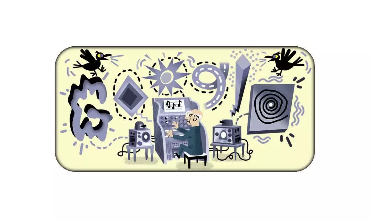 Google honours the physicist and one-man orchestra - Oskar Sala