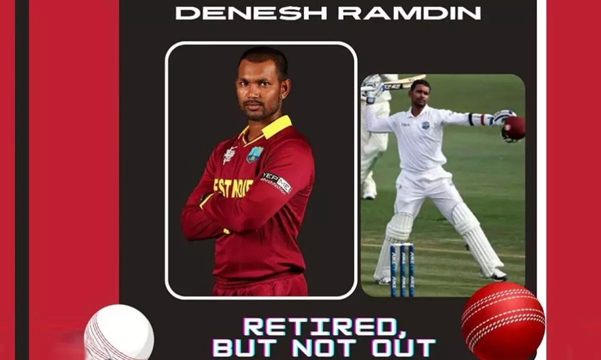 Denesh Ramdin last played for WI in 2016