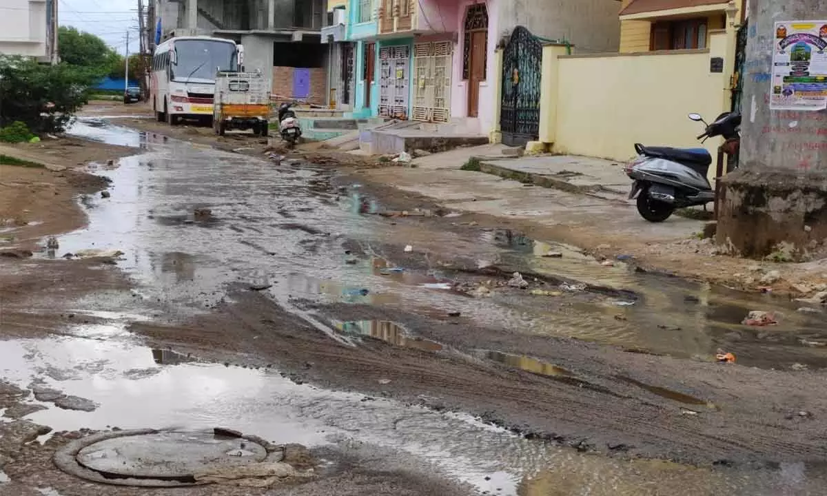 Overflowing sewage spells misery for residents of Maheshwaram