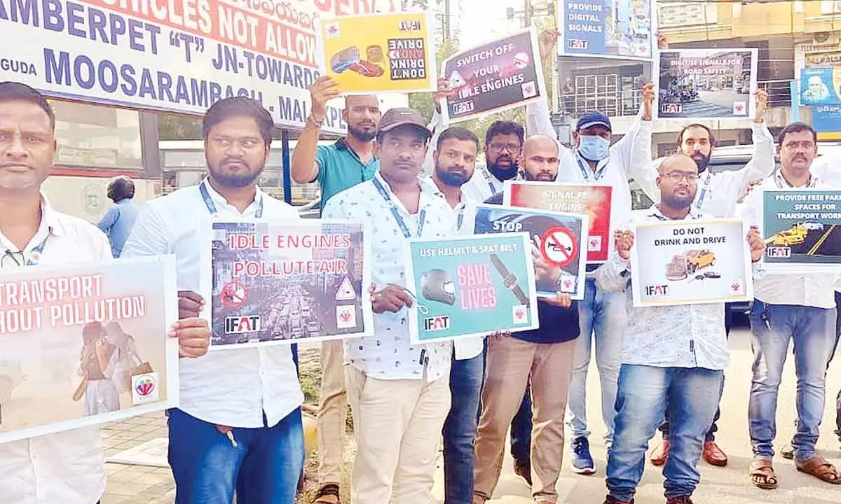 TGPWU campaigns for ‘just transition’ in Hyderabad