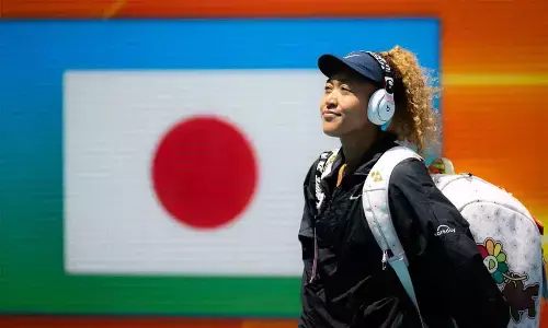 Japanese tennis star Naomi Osaka