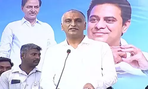 Harish Rao lays foundation for devpt works in Sangareddy