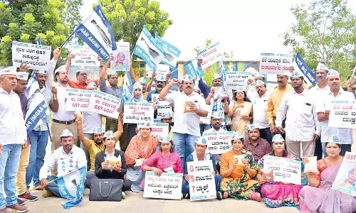 AAP stages demonstration against rising prices