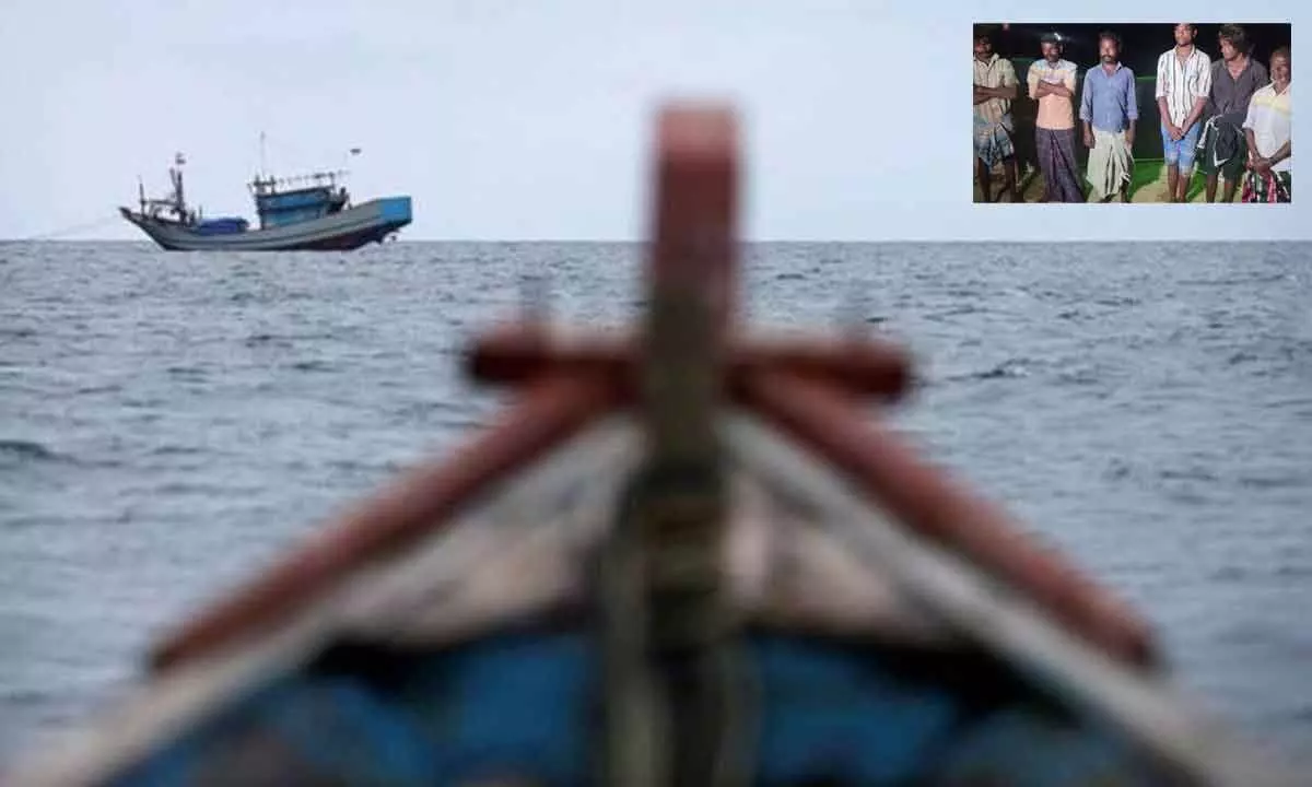 Sri Lankan Navy arrests 6 Indian fishermen, boat seized