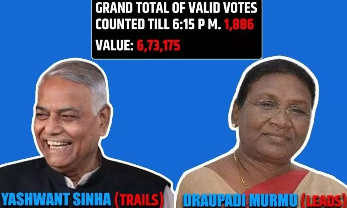 Presidential Poll: Murmu extends lead over Sinha after second round of counting