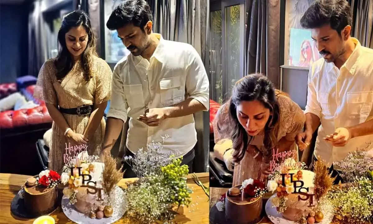 Upasana Calls Her Husband Ram Charan ‘Precious’ And Shares Her Birthday Celebration Pics