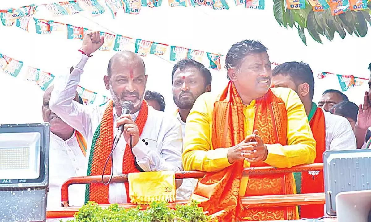 Bringing BJP to power alone will solve people’s problems: Bandi Sanjay Kumar