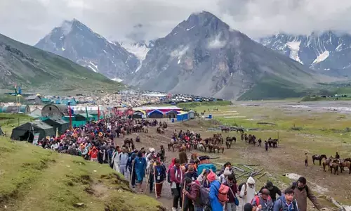 Over 2.19L perform ongoing Amarnath Yatra in 21 days