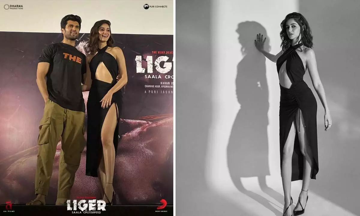 Vijay and Ananya’s Liger movie trailer is launched yesterday!