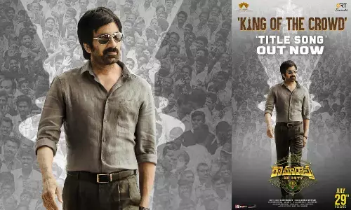 Ravi Teja’s Rama Rao On Duty movie will be released on 29th July, 2022!