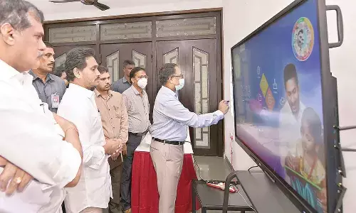 CM YS Jagana pitches for raising quality through digital instruction