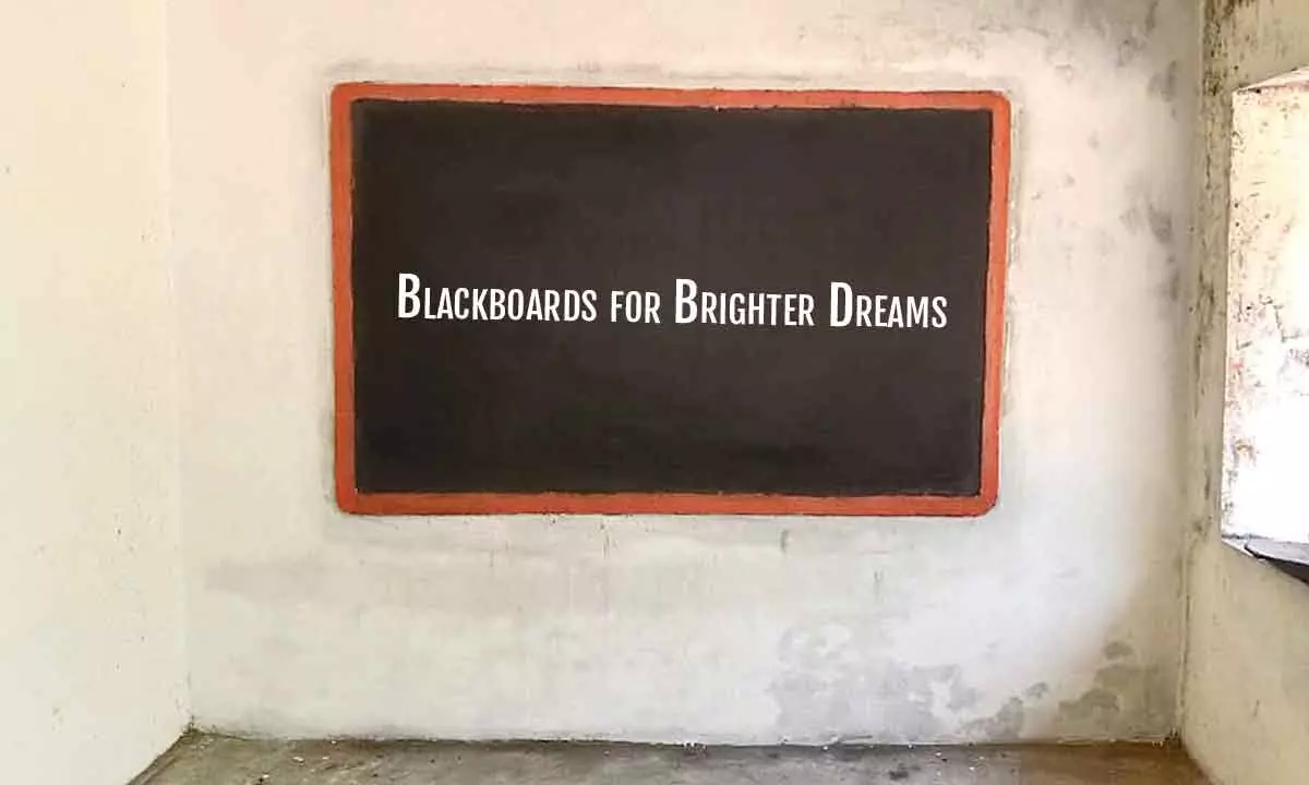 Blackboards for brighter dreams
