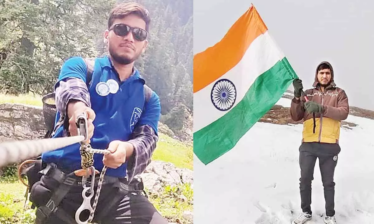 Hyderabadi reaching heights in rappelling and mountaineering
