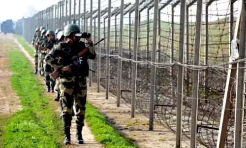 Pak drone repulsed by BSF in Jammus Kanachak sector