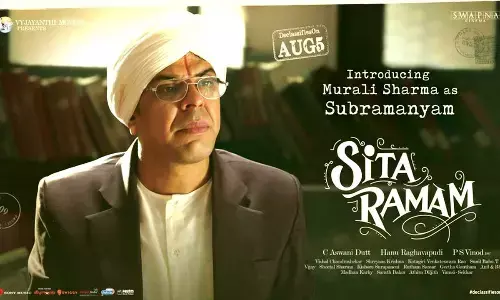 The new posters of Murali Sharma and Vennela Kishore from the Sita Ramam movie are unveiled!