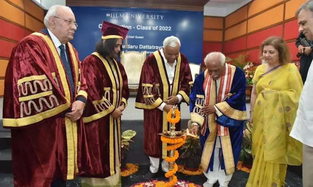 Haryana Governor Bandaru Dattatreya graces the 2nd convocation of IILM University, Gurugram
