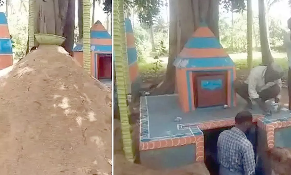 Man cremated in tomb constructed by himself 20 years ago