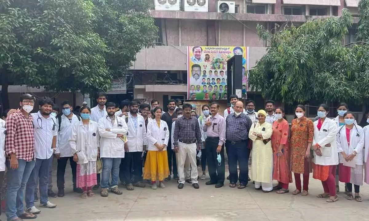 Telangana government teaching doctors up the ante over demands