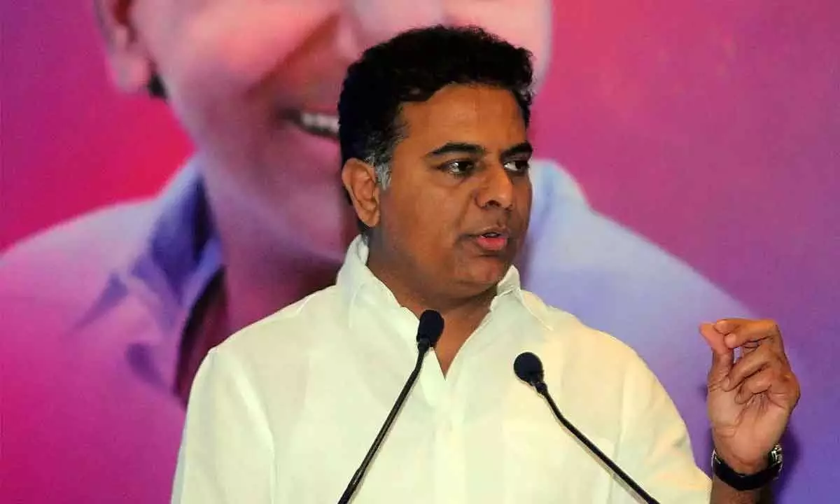 TRS working president and state IT Minister KT Rama Rao