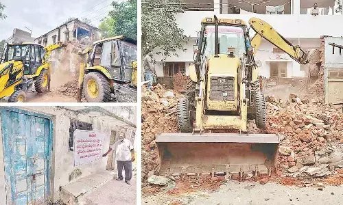 GHMC razes 200 dilapidated structures posing threat