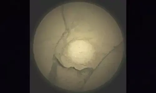 NASA to laser mark graffiti on Martian rocks