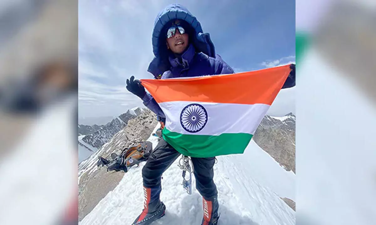 Meet 13-year-old Vishwanath Karthikey setting record of climbing Kang Yatse & Dzo Jongo mountains