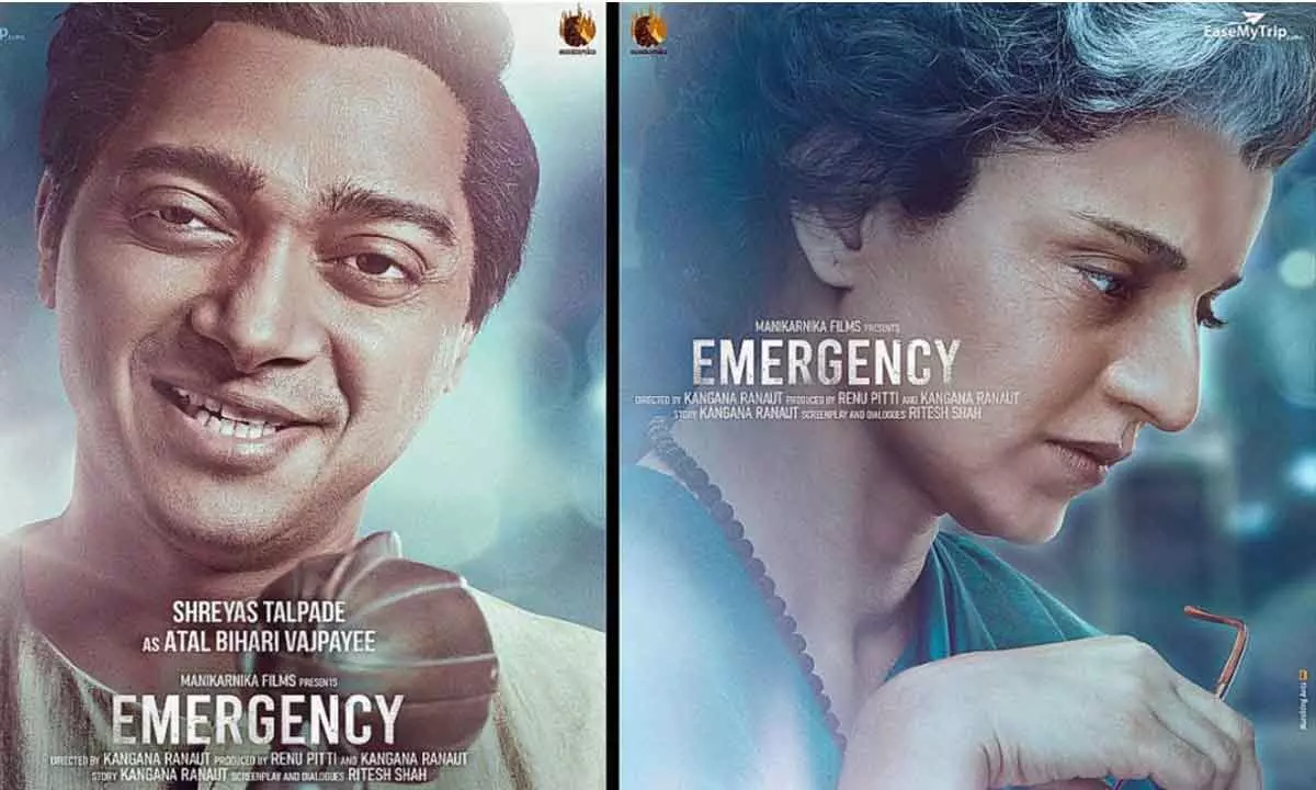 Kangana Ranaut Introduced Shreyas Talpade As Atal Bihari Vajpayee From Emergency Movie…