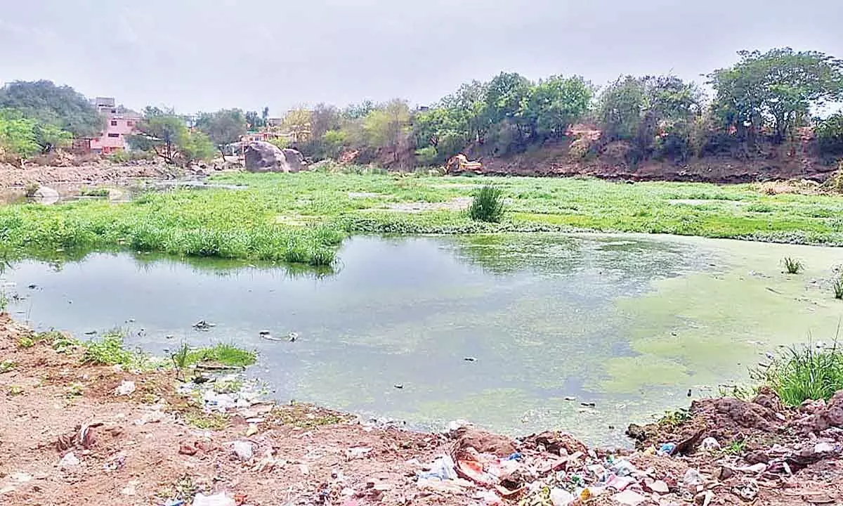 Hyderabad: Locals pitch for completion of Trimulgherry lake pending works