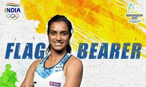 Sindhu named Indias flagbearer at CWG