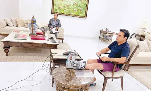 KTR tells officials to brace for rain woes